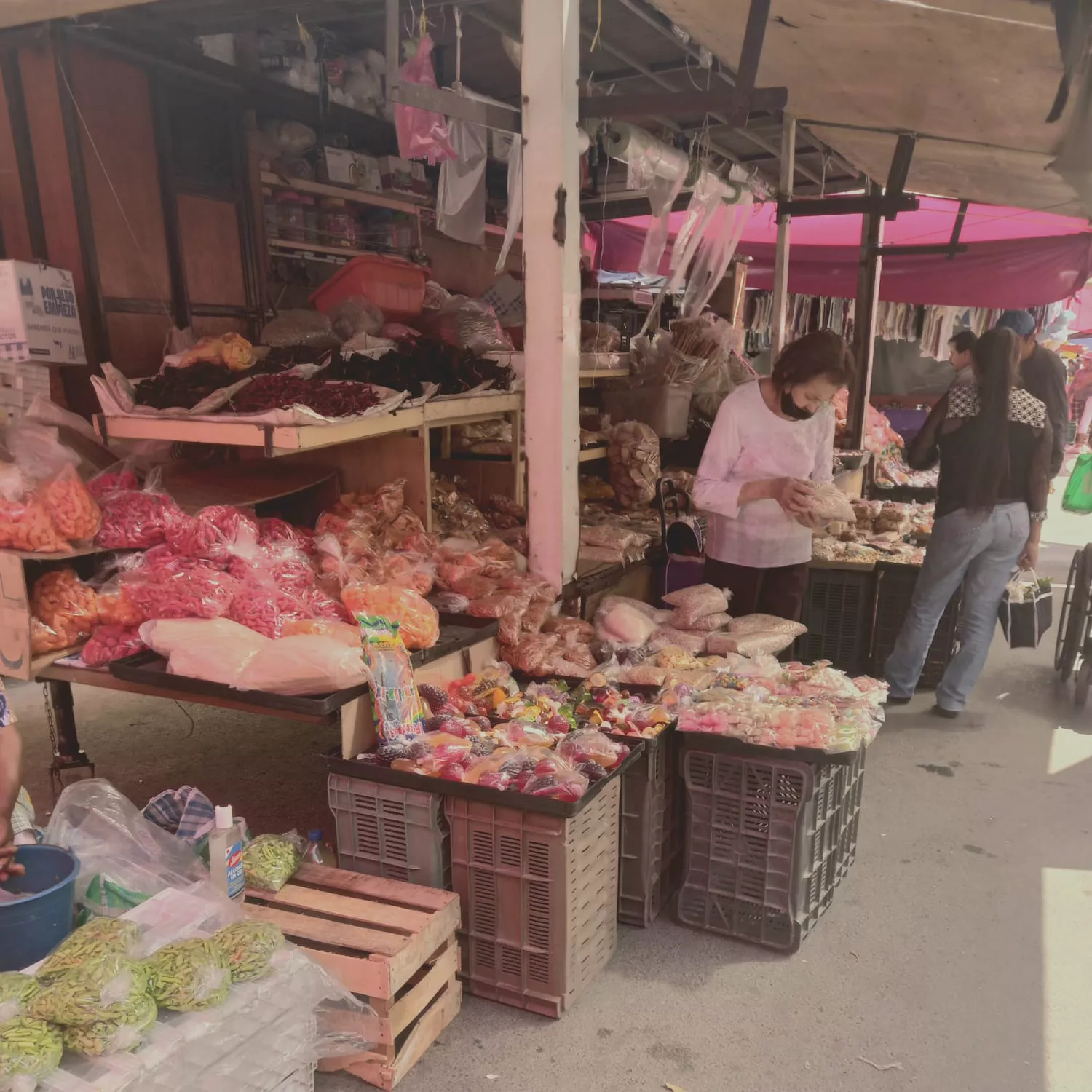 El Tianguis de Las Vías; Escójale, le damos precio.